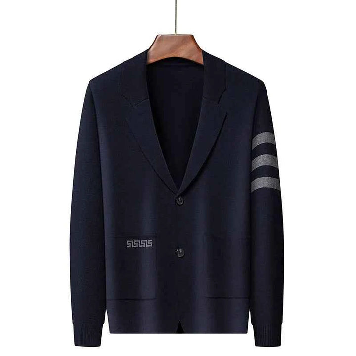Men's Knit Blazer - Stylish and Comfortable