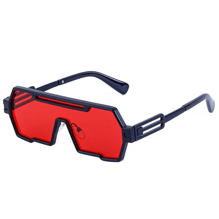 Stylish UV Protection Sunglasses Black & Red