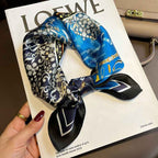 Women's Elegant Silk Scarf - Versailles Design