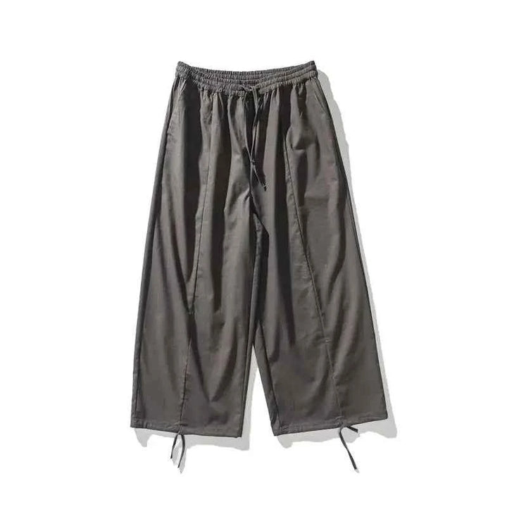 Men's Lightweight Cotton-Linen Parachute Pants