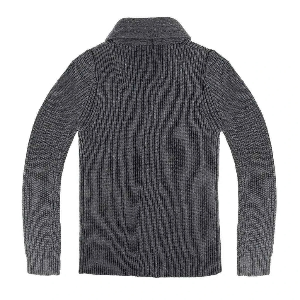 Men's Shawl Cardigan - Stylish and Versatile Knitwear