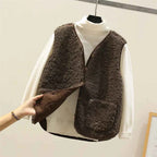 Women's Cozy Wool Vest