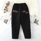 Women's Ultra-Warm Cotton Winter Pants for Cold Weather