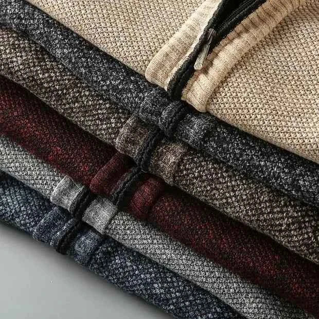 Men's Norfolk Zip Sweater