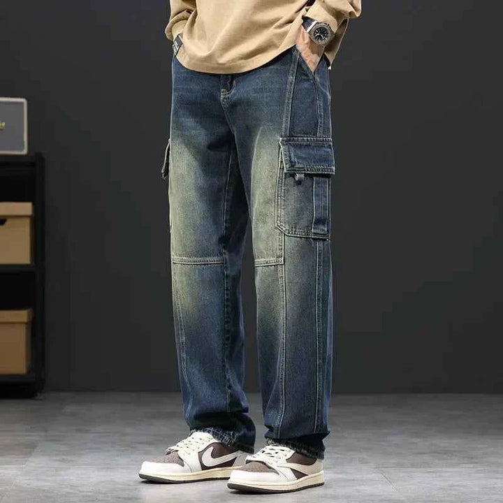 Men's Urban Utility Jeans Retro Blue