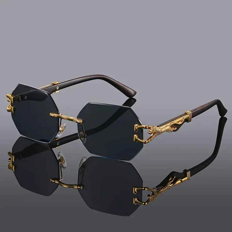 Retro Golden Hour Sunglasses for Stylish Looks Midnight Black