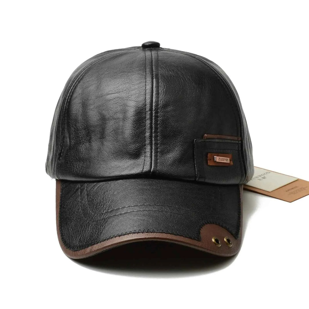 Premium Leather Cap