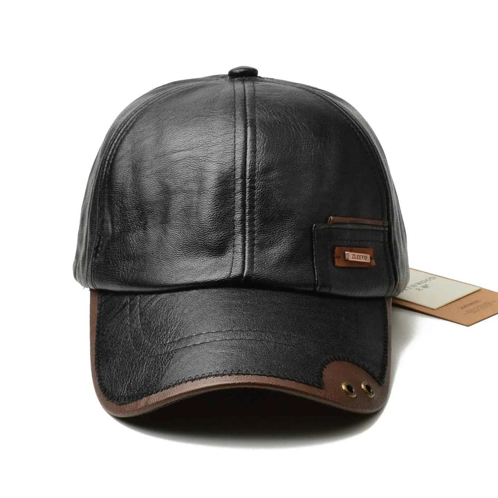 Premium Leather Cap
