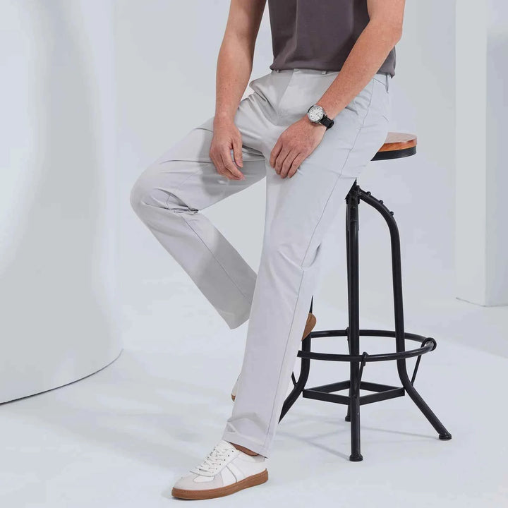 Men's Stylish Harrison Pants Light Gray