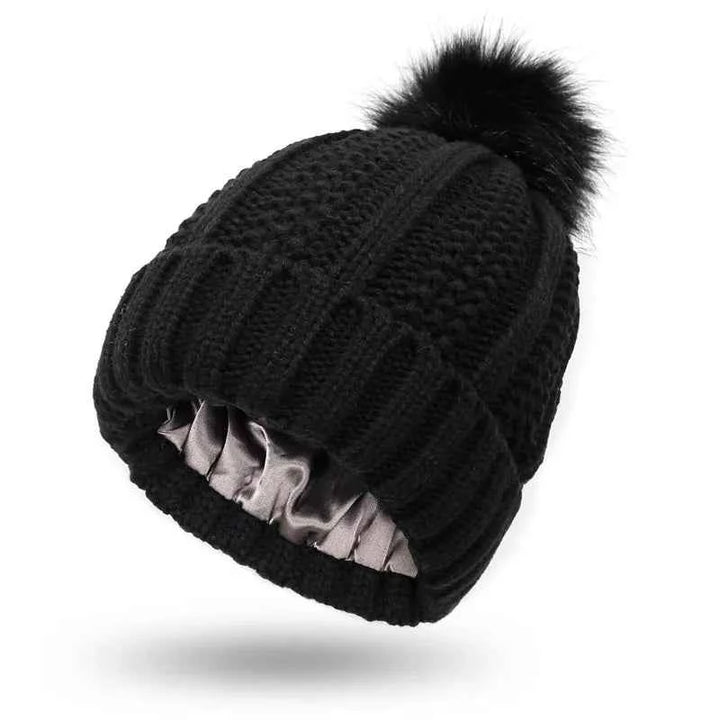 Silksoft Beanie for Ultimate Comfort Black