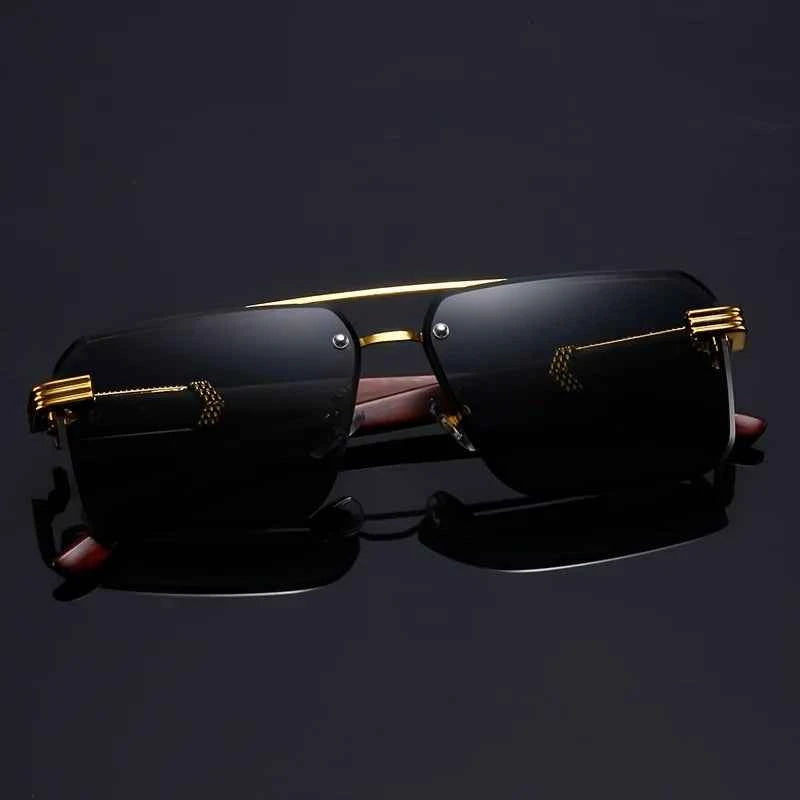 Stylish Wooden Frame Sunglasses for a Chic Look