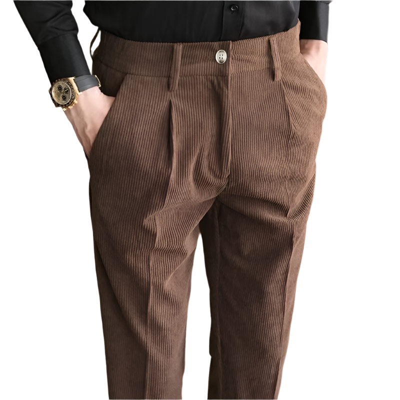 Men's Corduroy Straight Leg Pants