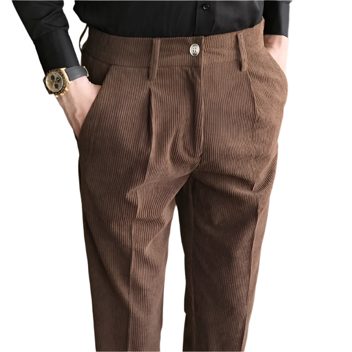 Men's Corduroy Straight Leg Pants