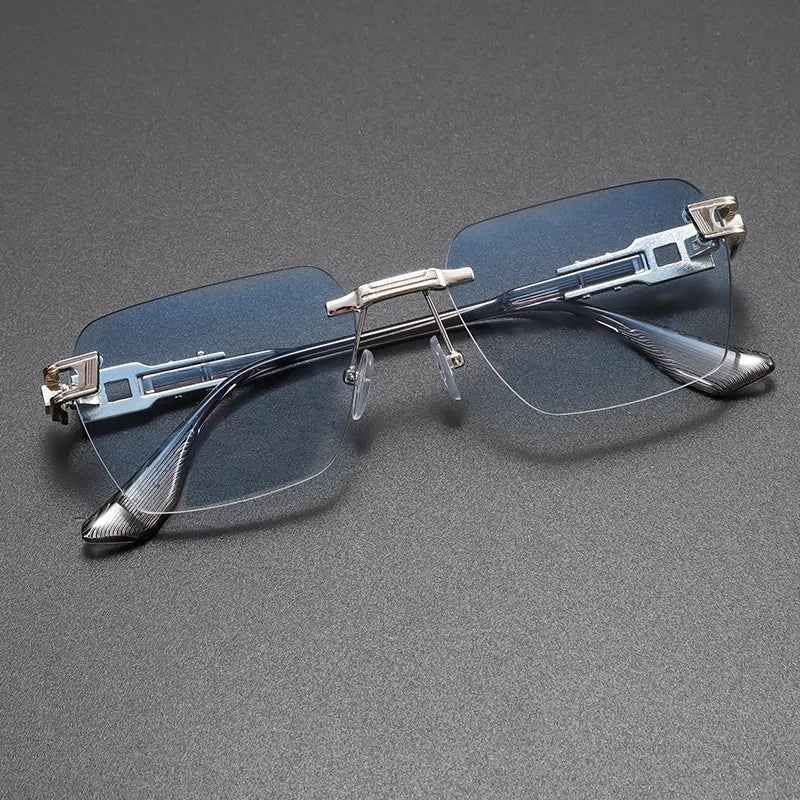 Prism Clubmaster Style Sunglasses Blue