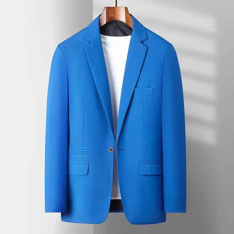 Men's Summerweight Relaxed Fit Blazer Blue