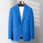 Men's Summerweight Relaxed Fit Blazer Blue