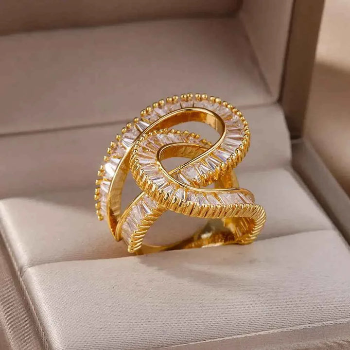 Adjustable Roma Loop Ring