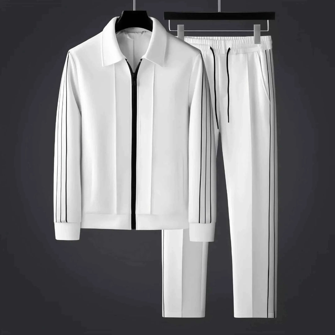 Stylish Tracksuit Set for Ultimate Comfort White Set