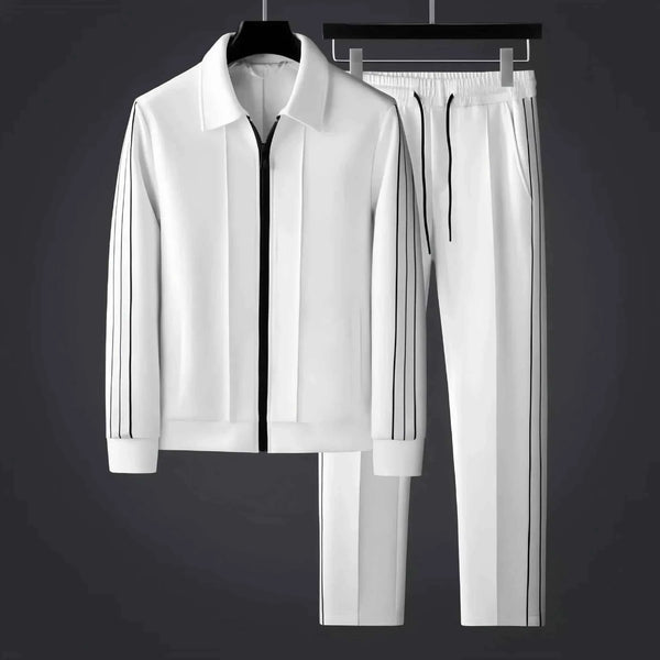 Stylish Tracksuit Set for Ultimate Comfort White Set