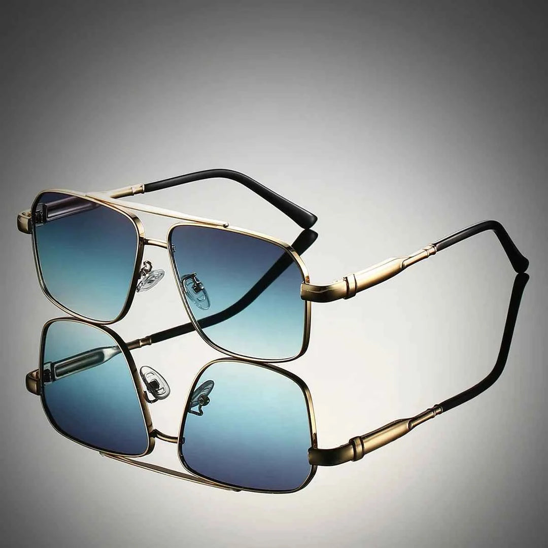 Classic Aviator Sunglasses - Timeless Style Green