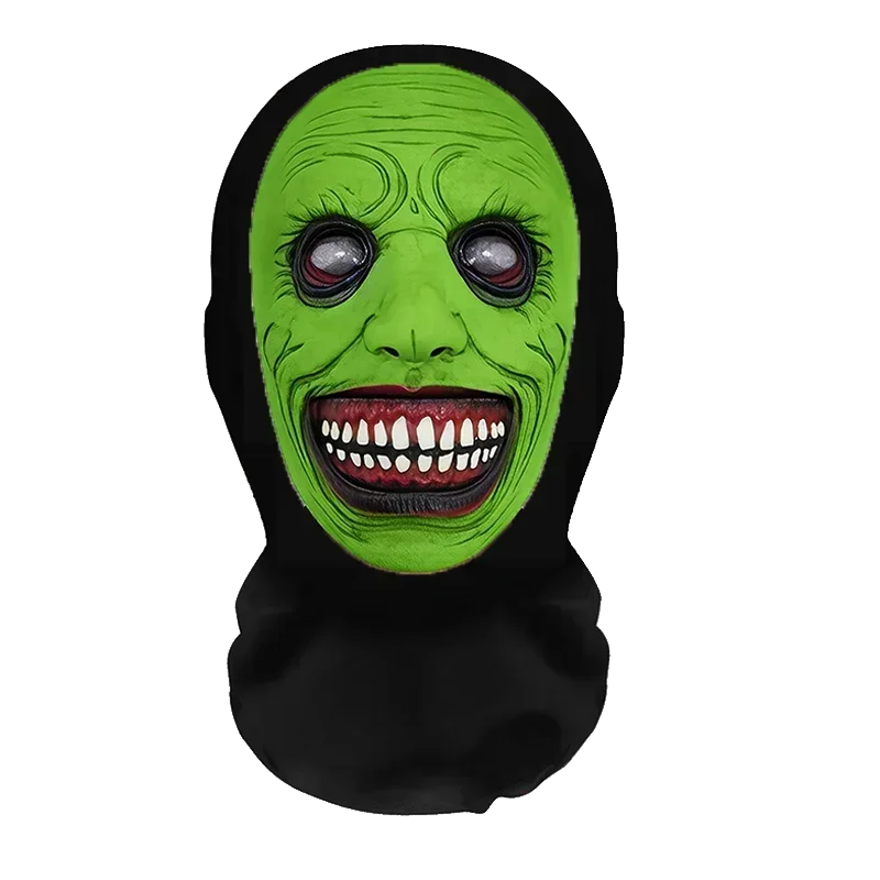 Halloween's Fun Cosplay Wig and Mask, Creative Headwear Props HH11