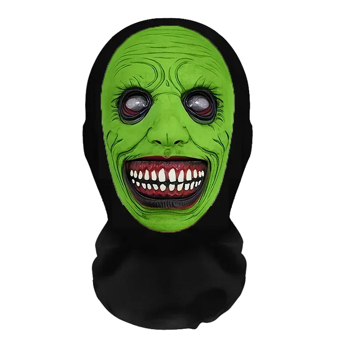 Halloween's Fun Cosplay Wig and Mask, Creative Headwear Props HH11