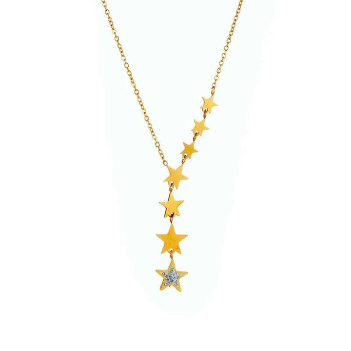 Celestial Star Pendant Necklace