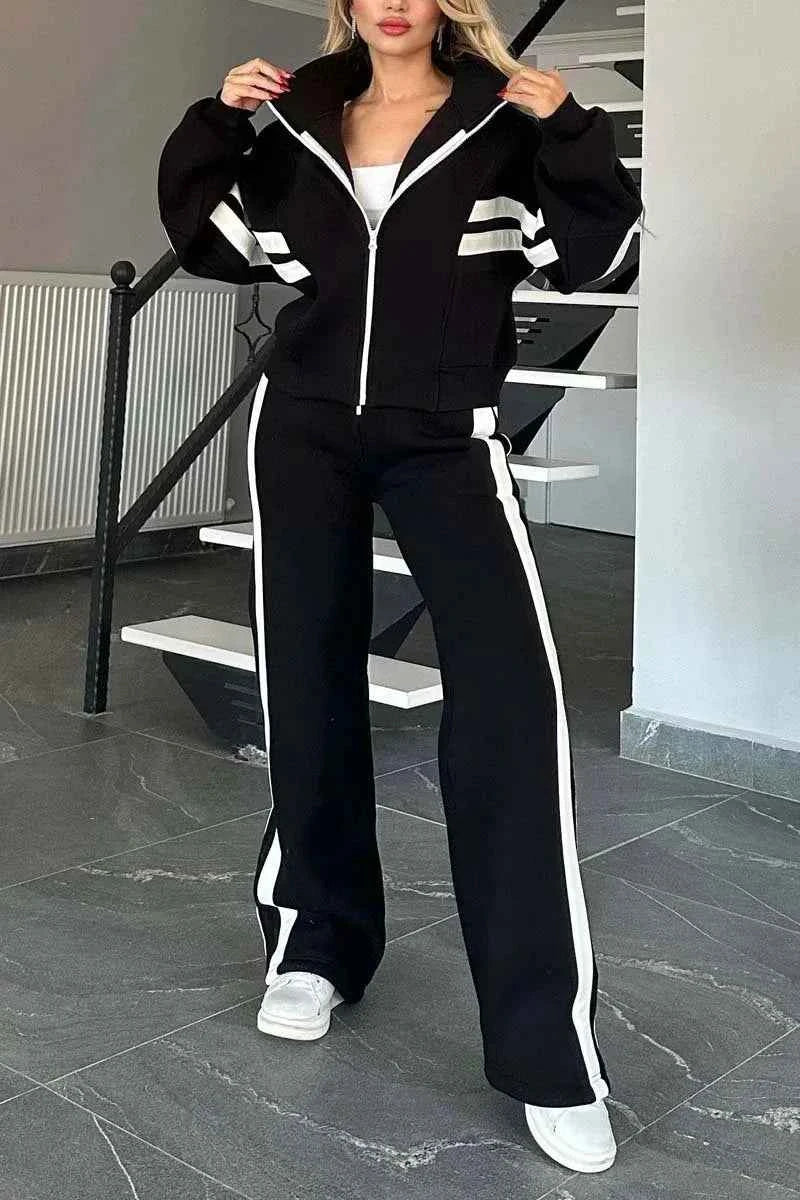 Women's Stylish Co-ord Set Black