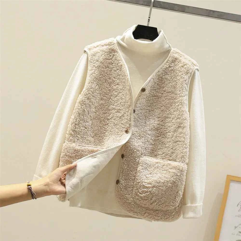 Women's Cozy Wool Vest