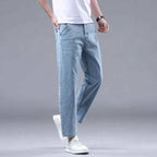 Men's Cropped Denim Jeans