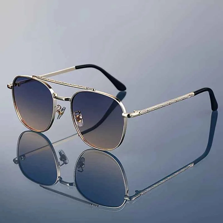 Stylish Aviator Sunglasses for Ultimate UV Protection Horizon Fade