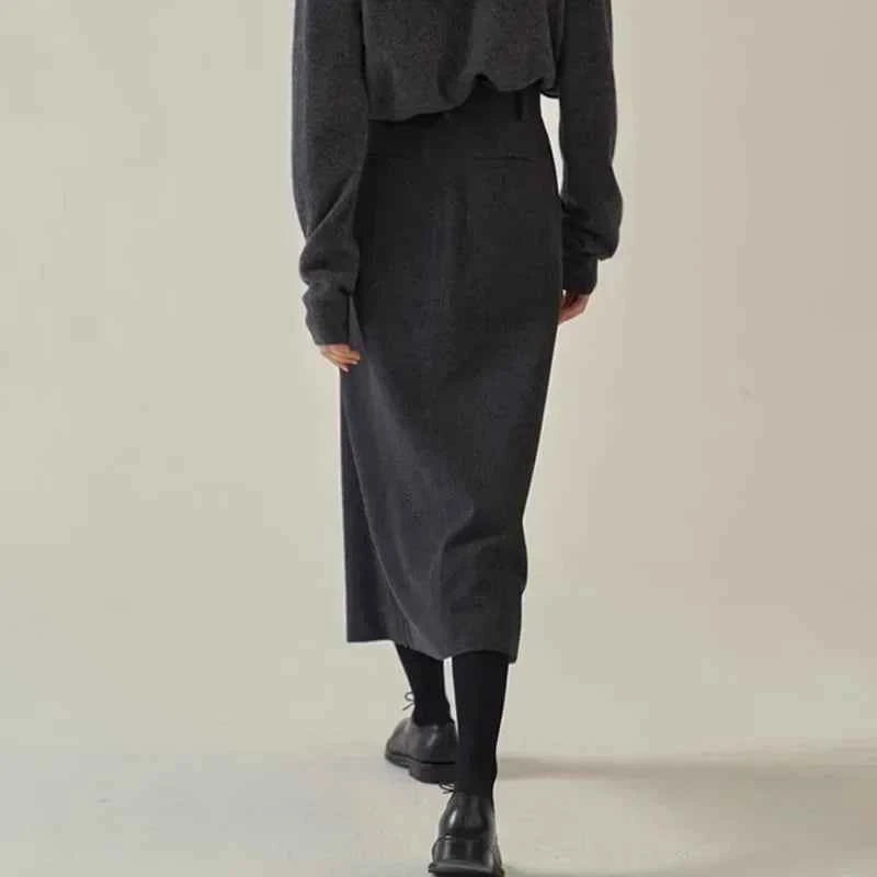 Women's Elegant Midi Skirt