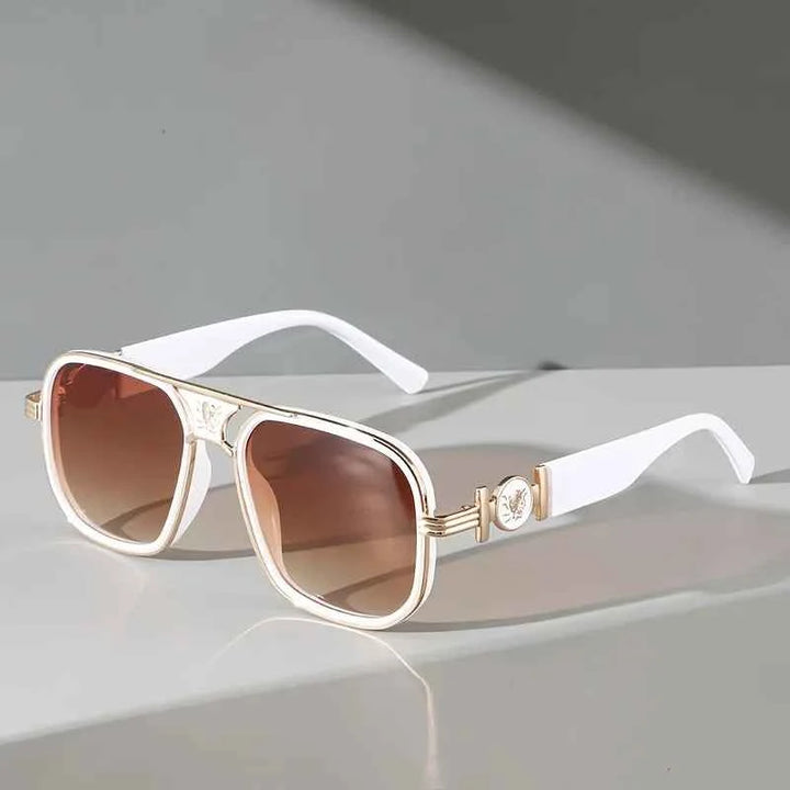 Stylish Power Sunglasses White