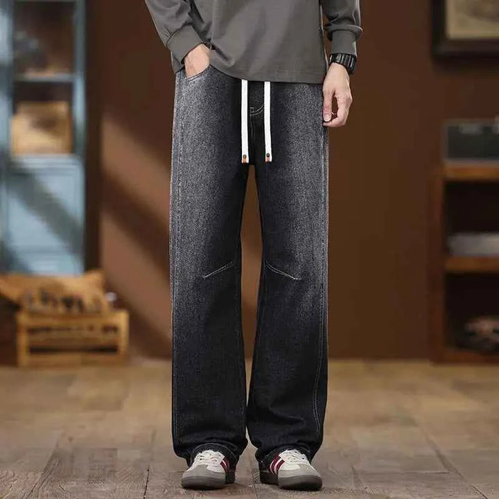 Men's Baggy Jeans - Ryder Style Black