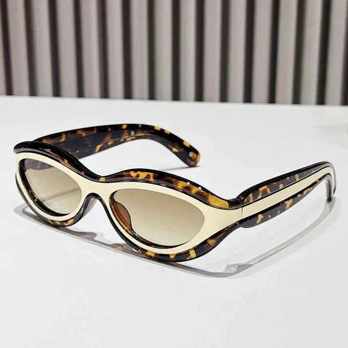Cyber Sunglasses - Stylish UV Protection Leopard