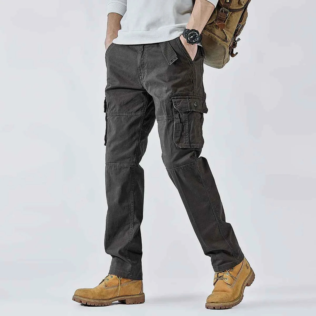 Men's Utility Cargo Pants Charcoal Gray