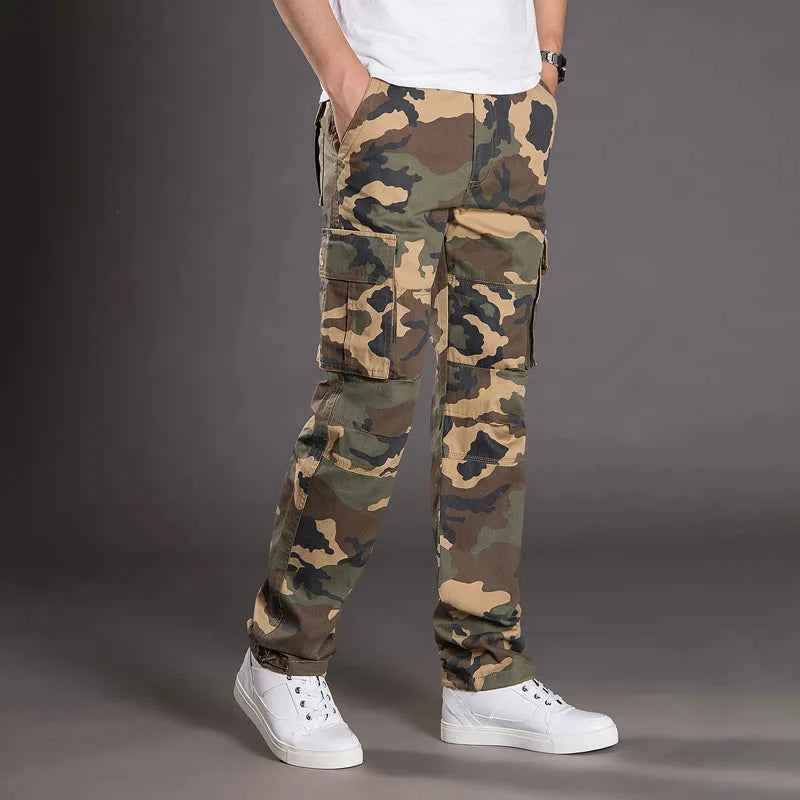 Men's Stylish Cargo Pants Camo