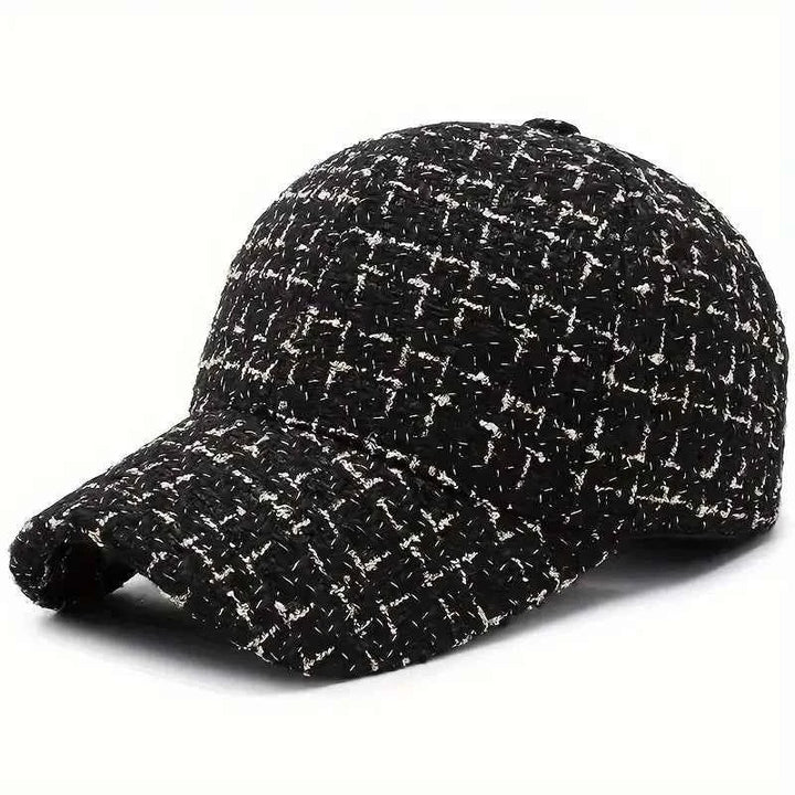 Cozy Bouclé Knit Beanie Black
