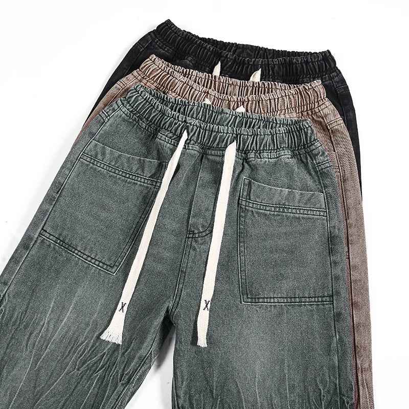 Men's Vintage Jeans - Classic Style Denim