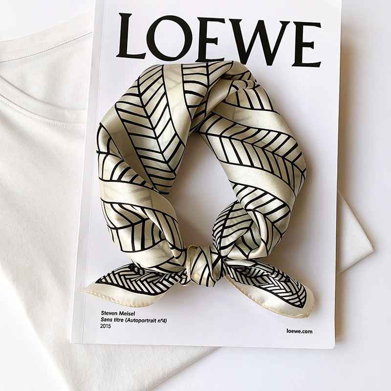 Women's Pure Silk Scarf - Luxurious and Elegant Accessory Medium