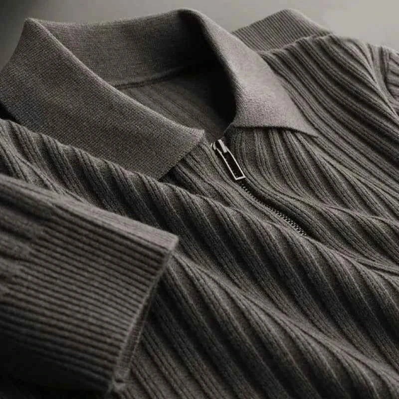 Men's Luxe Zip Sweater