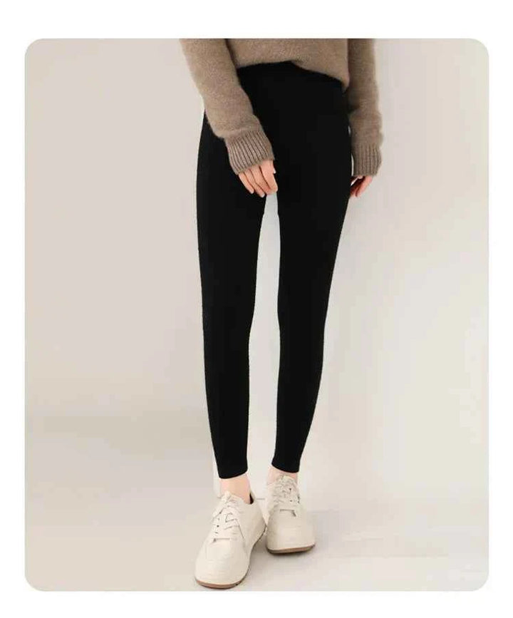 Women's Knit Leggings - Stylish and Comfortable