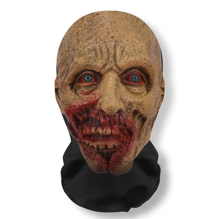 Halloween's 3D Ghost Face Mask, Stretch Mesh Full Skull Headgear A11