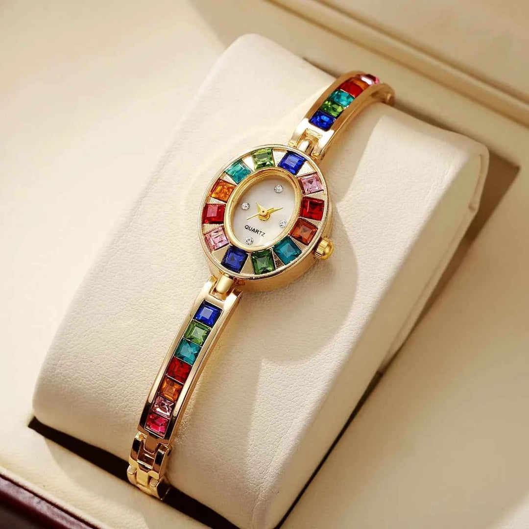 Elegant Gemstone Watch