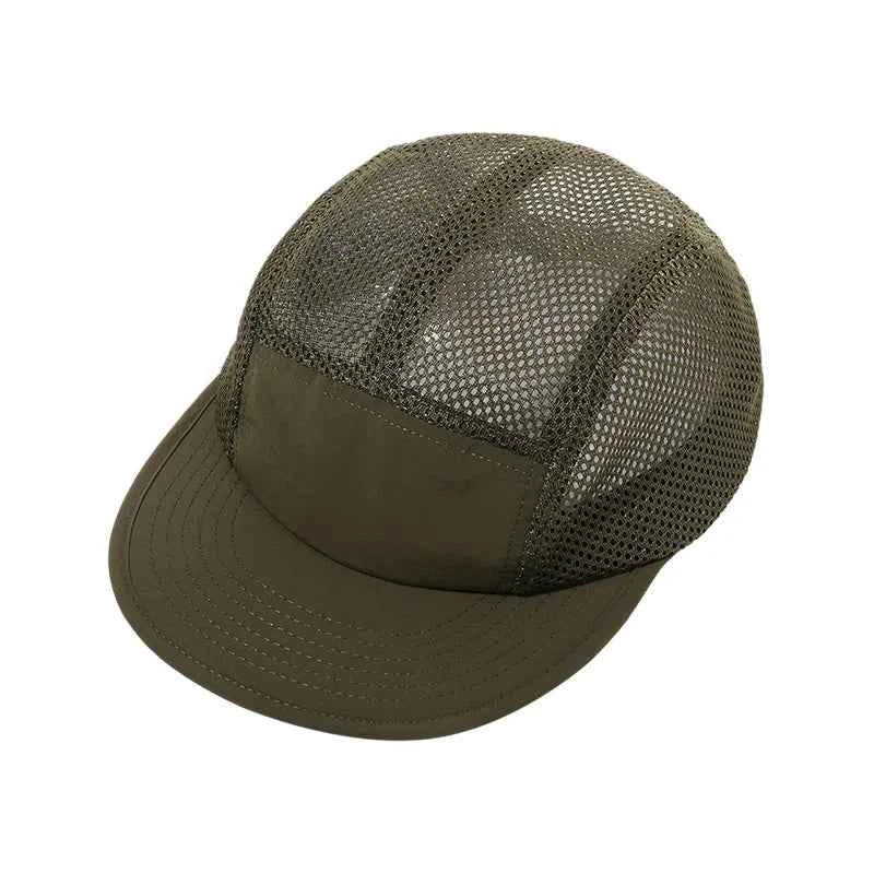 5-Panel Compass Hat - Stylish and Versatile Headwear Green