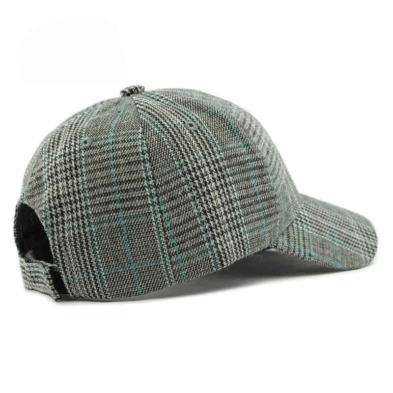 Classic Plaid Baseball Cap