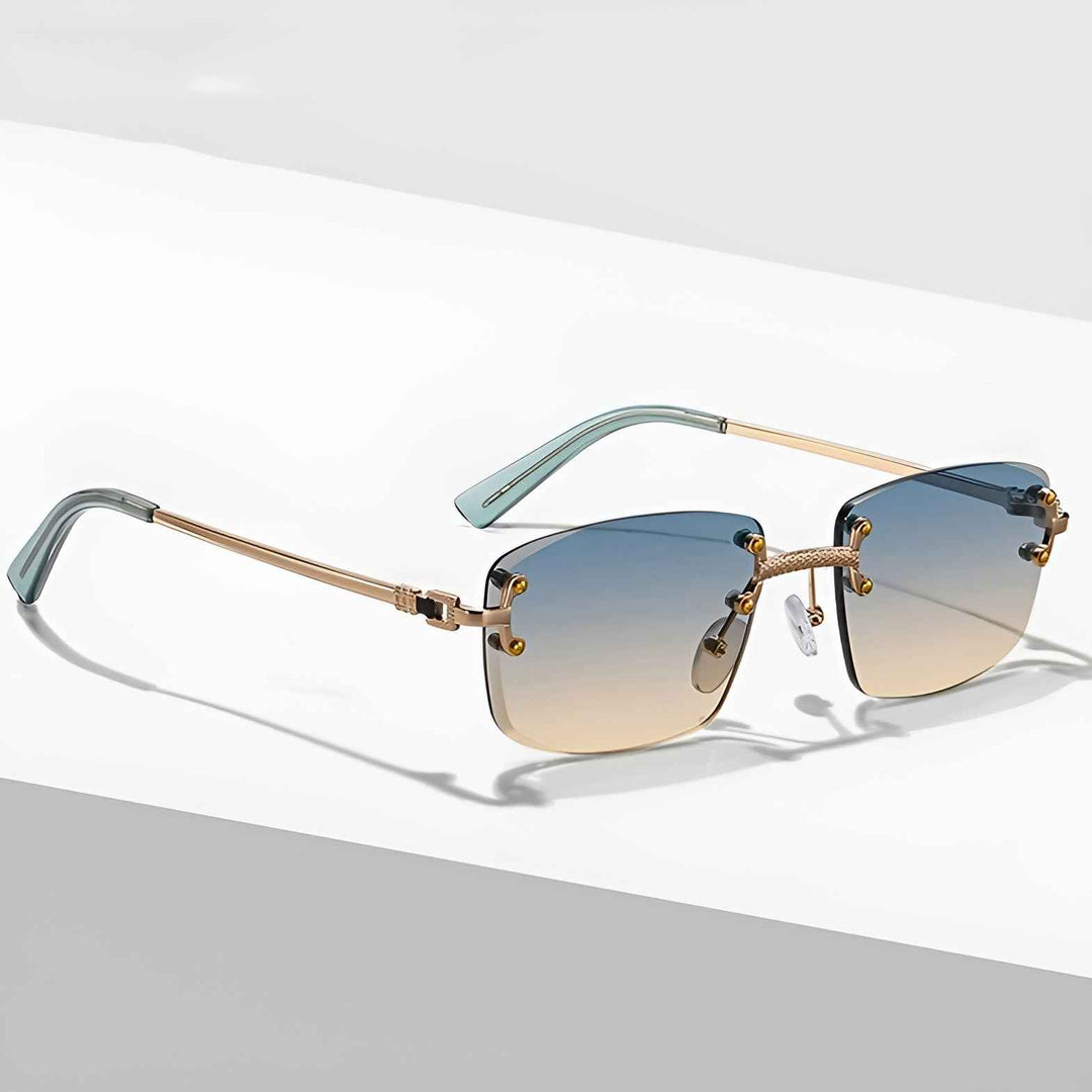 Stylish Venti Crown Sunglasses for Trendy Looks Gradient Green