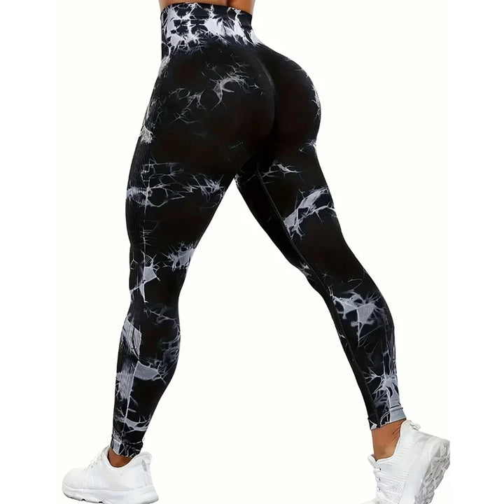 Women's High Waist Seamless Yoga Leggings, Push Up Sports Tights