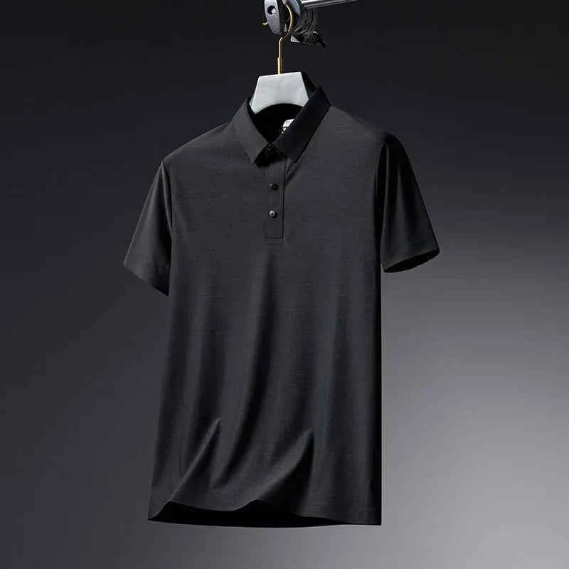 Men's Active Polo Shirt Black