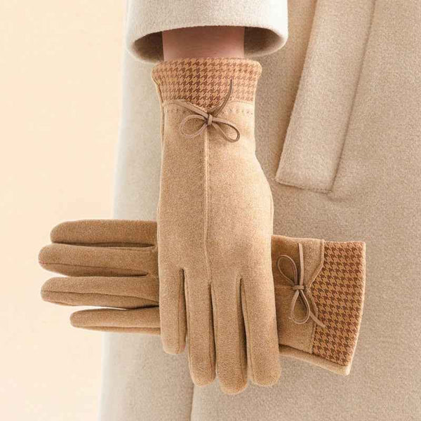 Luxurious Cashmere Gloves for Ultimate Warmth Brown